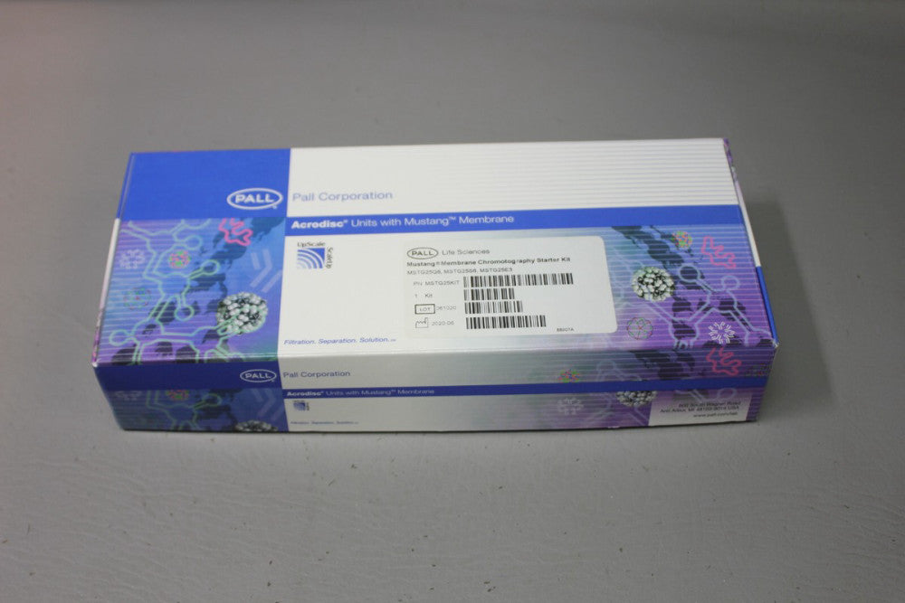 Pall MSTG25S6 Acrodisc Unit with Mustang Membrane 0.8uM 0.2 uM 9 UNITS