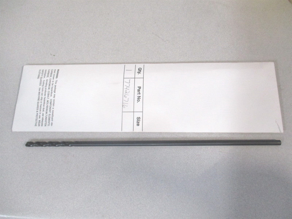 (77426716) Letter E 135° HSS Aircraft Extension Drill 12" OAL