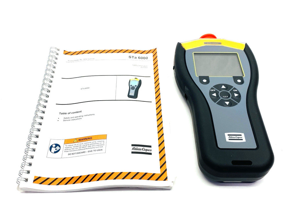 Atlas Copco 8059 0956 61 Torque Tester Data Analyzer STa 6000 Plus
