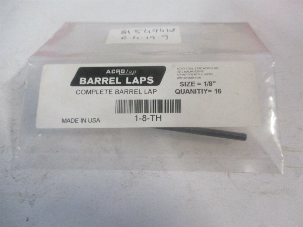 (1-8-TH) 1/8 x 2-1/2″ OAL Eccentric Slot Through-Hole Lap