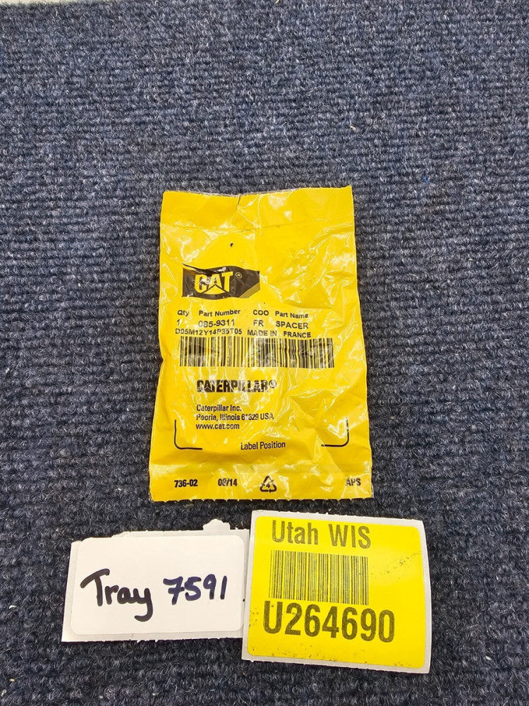 CAT Caterpillar 085-9311 Spacers Fits Wheeled Excavator M322C M316C M318C M315C