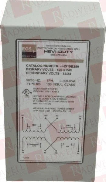 EMERSON HS19B250 / HS19B250 (USED)