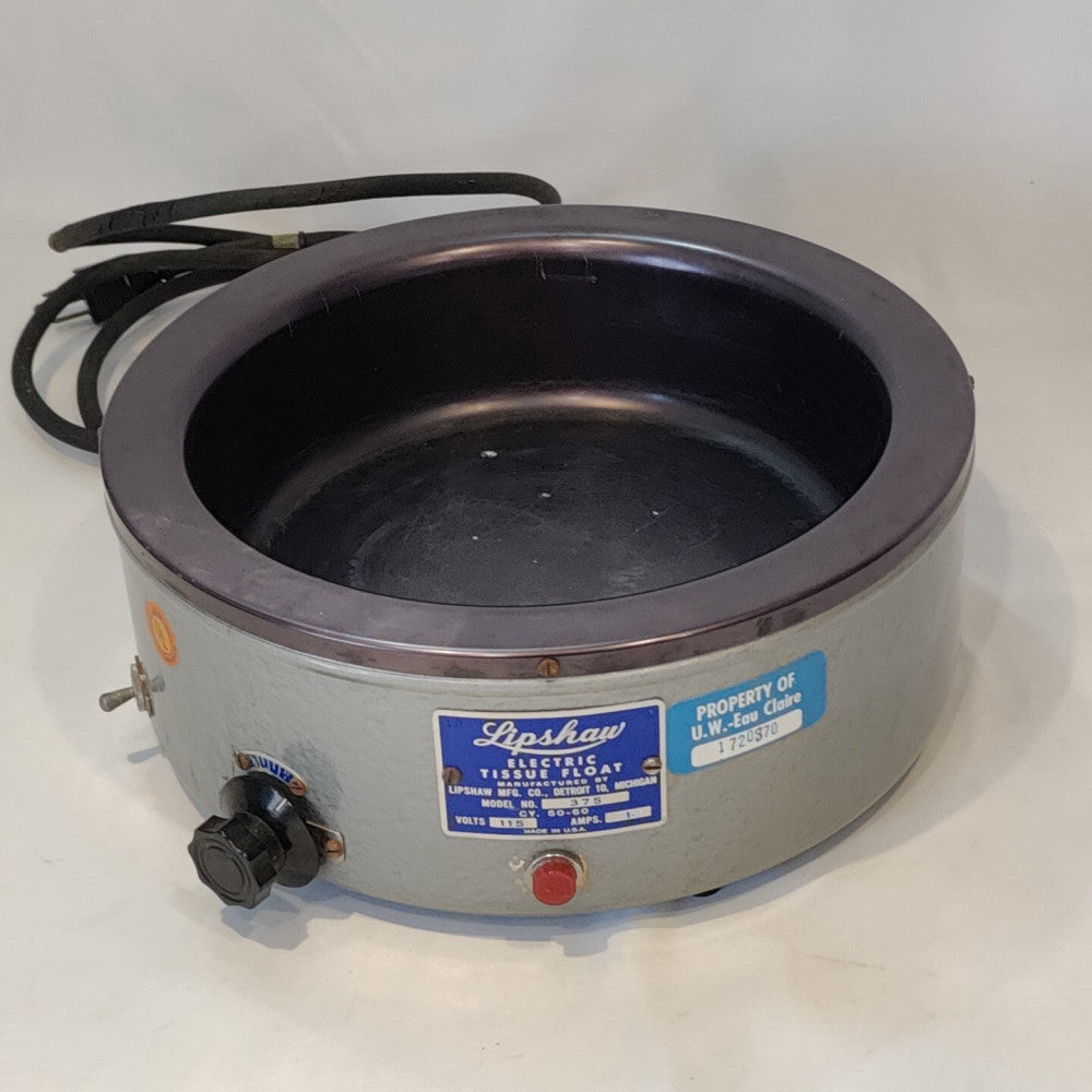 Lipshaw Electric Tissue Float Model 375