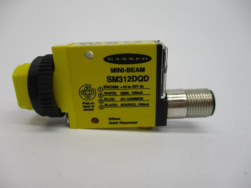 BANNER ENGINEERING SM312DQD 10-30VDC NSNP