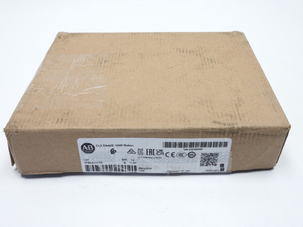 Allen Bradley 1756-EN3TR EtherNet Dual Port 10-100M Interface Module 09/2023