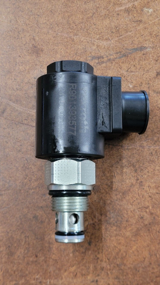 Rexroth R901393577 Hydraulic Solenoid Valve Cartridge 24VDC