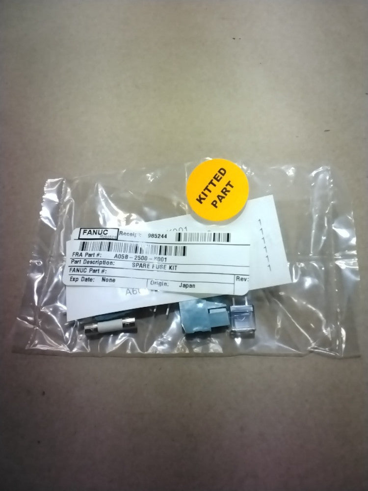 Fanuc A05B-2500-K001 Spare Fuse Kit