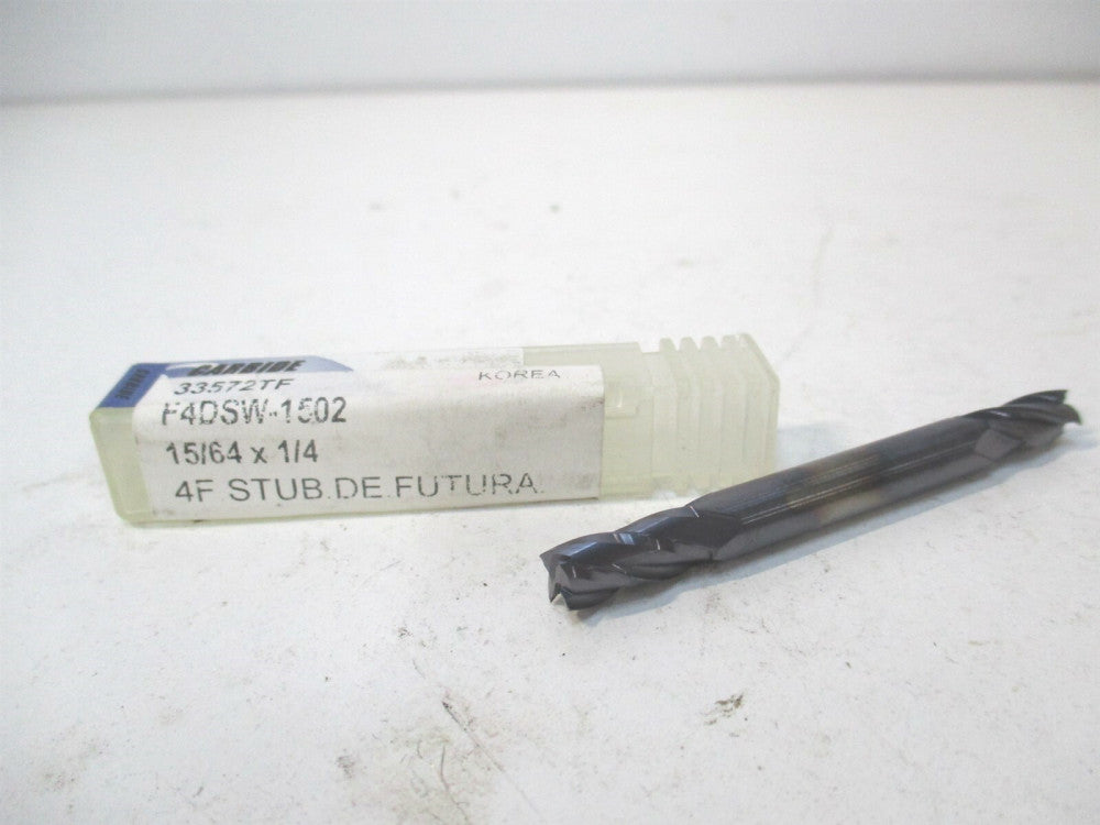 YG-1 (33572TF) 15/64 x 1/2 x 1/4" x 2-1/2" OAL Carbide Finishing Square End Mill