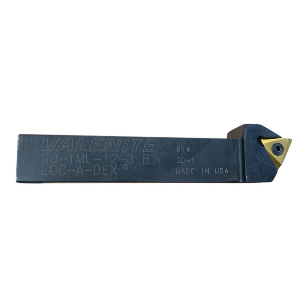 Valenite SD-TML-12-3 B Indexable Lathe Tool Holder 1" Shank, 4.33" OAL