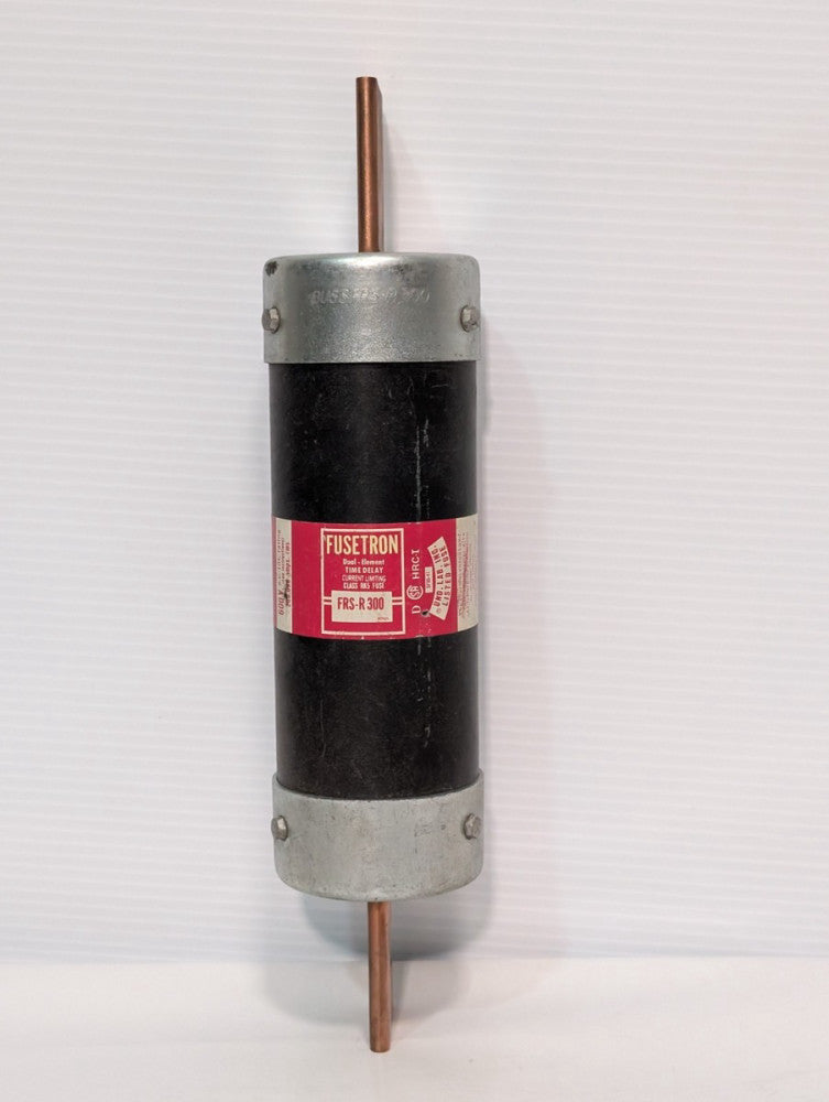 Bussman Fusetron FRS-R300 Fuse, DF95-41, 600VAC, 11.5" long New Old Stock