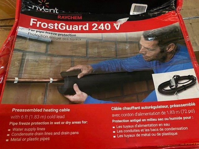 Raychem FG2-12L FrostGuard 12ft Long 72W 240V