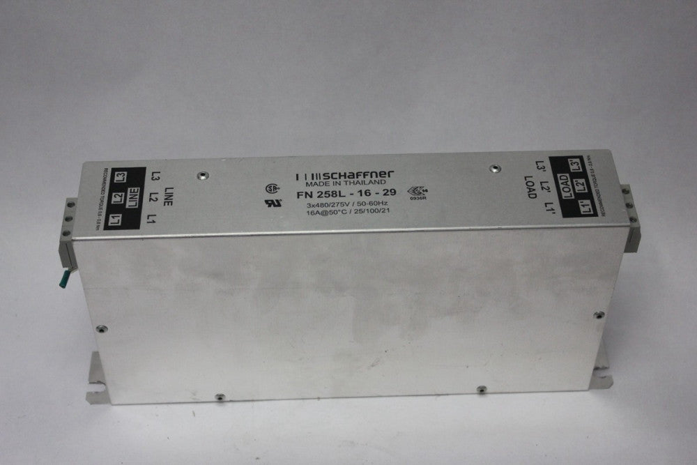 Schaffner FN 258L-16-29 16A Power Line Filter 