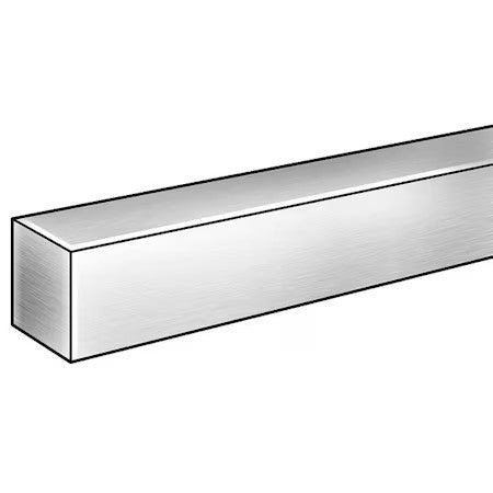Zoro Select 61S1.75-12 Square,Al,6061,1 3/4 X 1 3/4 In,1 Ft