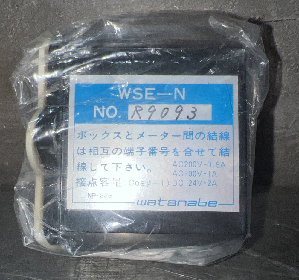 NOS Surplus Watanabe WSE-N No.R9093 COIL RECTIFIER UNIT
