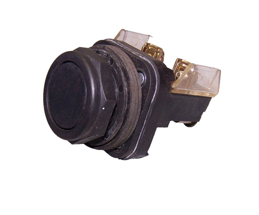 ALLEN BRADLEY BLACK FLUSH PUSH BUTTON  800H-AR