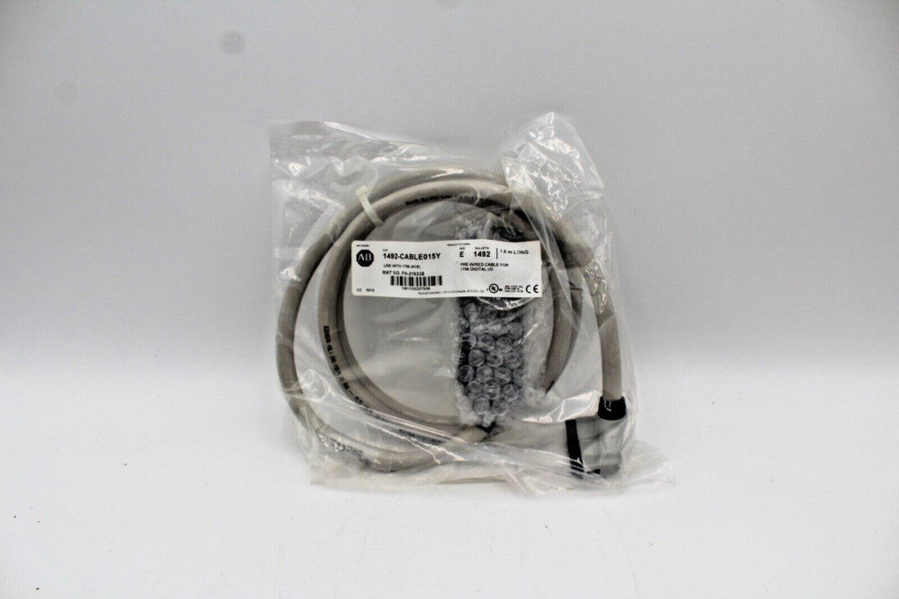 Allen-Bradley 1492-CABLE015Y Pre-Wired Cable for 1756 Digital I/O