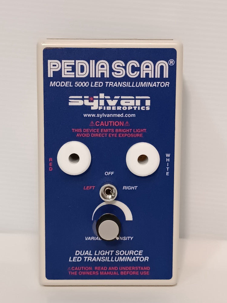 Sylvan Fiberoptics Model 5000 Pediascan LED Transilluminator Vein Finder