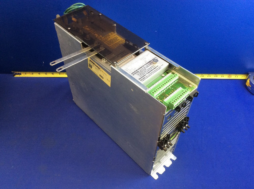 INDRAMAT TDM 1.2-030-W0 AC SERVO CONTROLLER W/ MOD1/1X013-001 PROG. MODULE