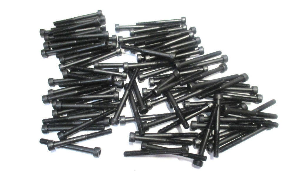 Brighton (532068) M5x0.80 Coarse 50mm OAL 4mm Hex Socket Cap Screw - Lot of 100