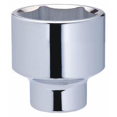Westward 10E290 Westward 3/4 In Drive, 2-1/16" Sae, Socket, 6 Points,  Steel,