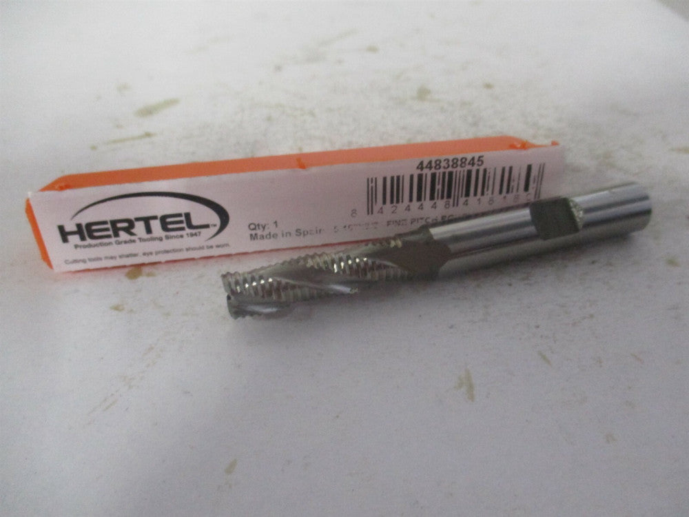 (44838845) 3/8 x 1-1/8 x 3/8" x 2-15/16" OAL Cobalt 4Fl Roughing Square End Mill