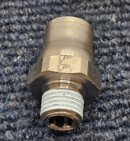 ( QTY 3 ) LAWSON PRODUCTS 17865: MALE CONNECTOR, 1/2" TUBE X 1/4 N