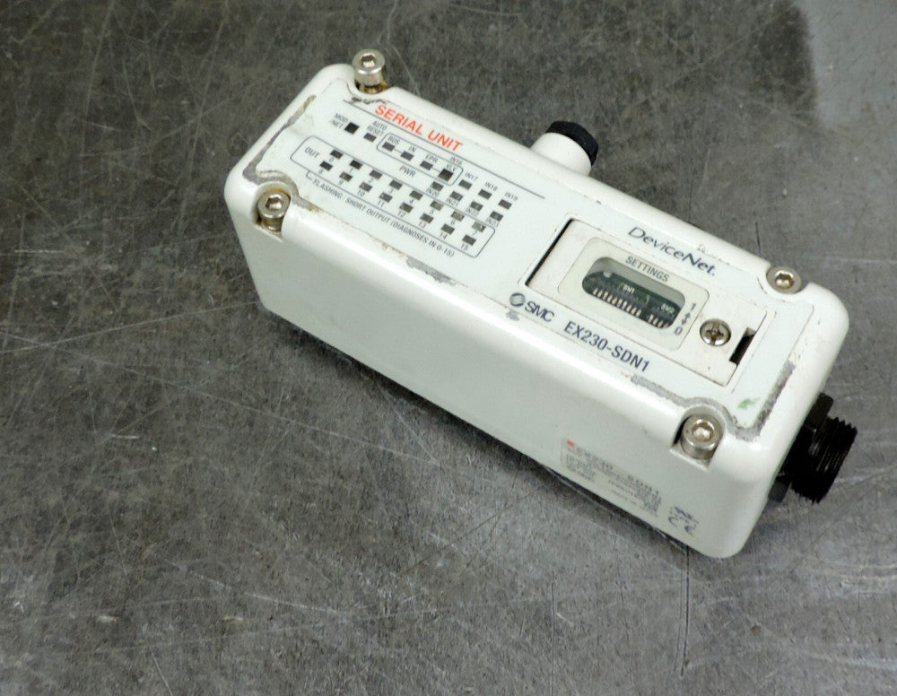 SMC EX230-SDN1 Devicenet Interface Module 24VDC