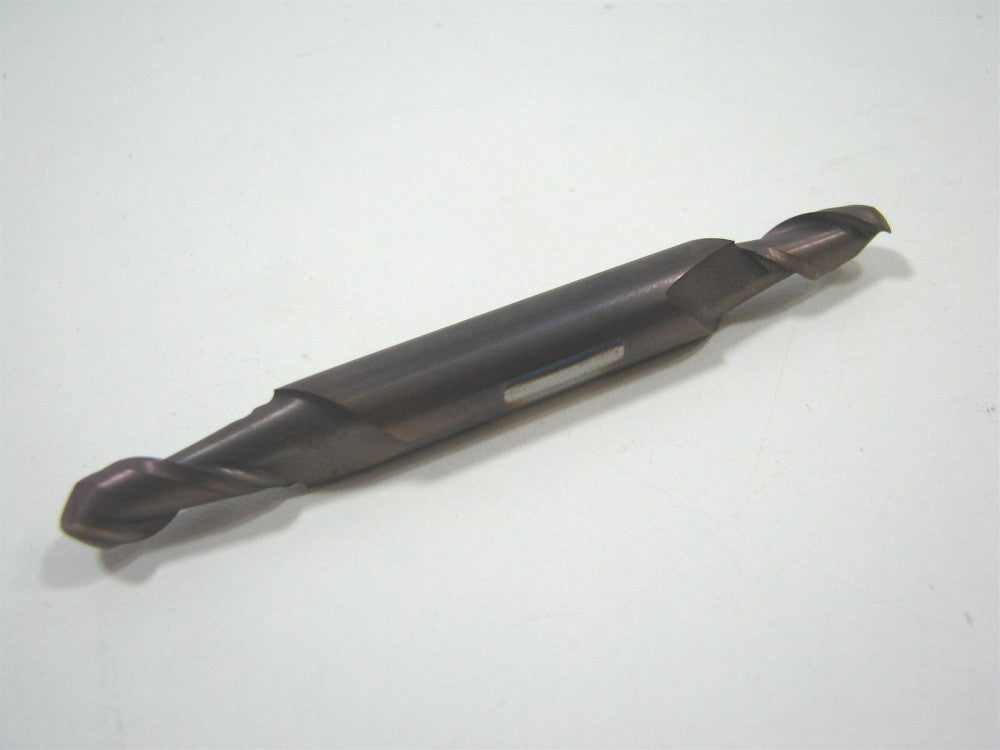 11/16" x 9/32" x 3-1/2" OAL AlTiN Carbide 2FL RH Double End Ball End Mill NEW