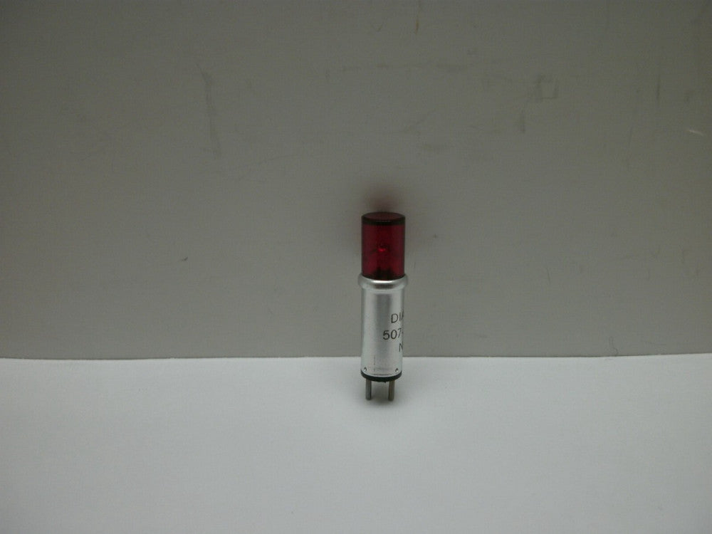 DIALCO 507-3835 PANEL MOUNT INDICATOR LAMP NEON BI-PIN RED 105-125VAC(1-BULB)NNB
