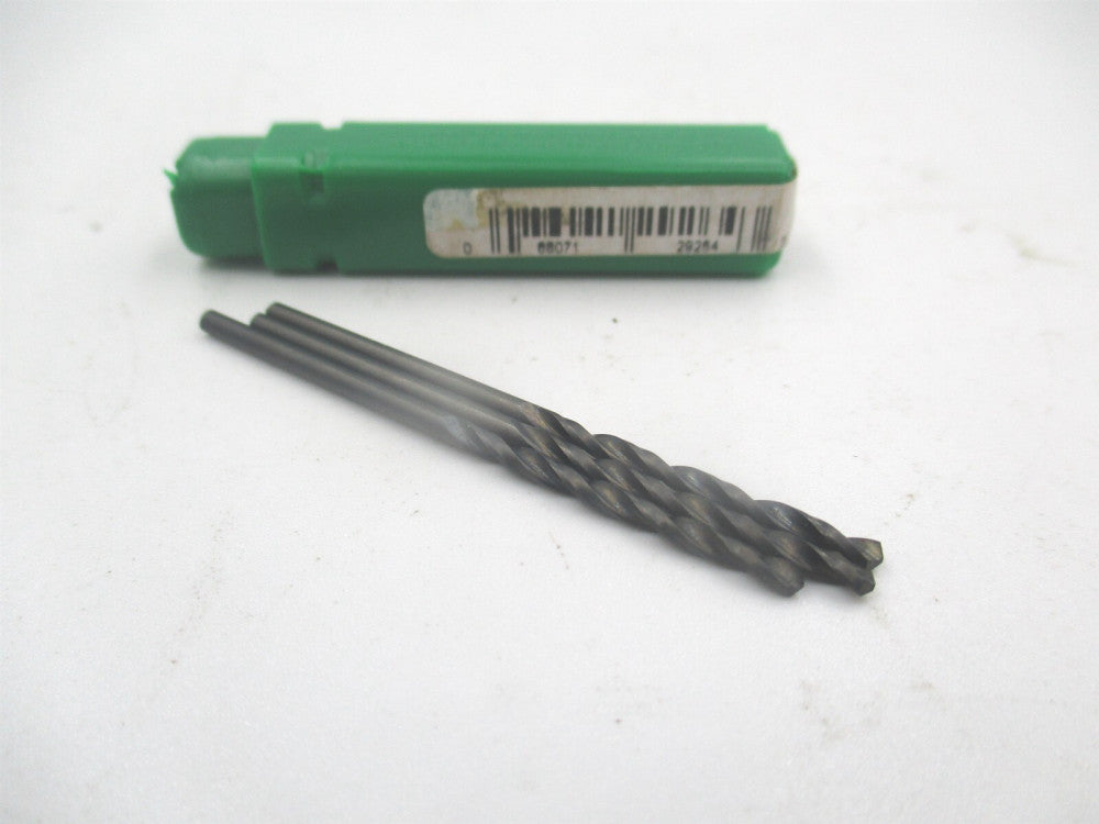 Precision Twist Drill (6000498) 0.0768 HSS Jobber Length Drill Bit - Lot of 3