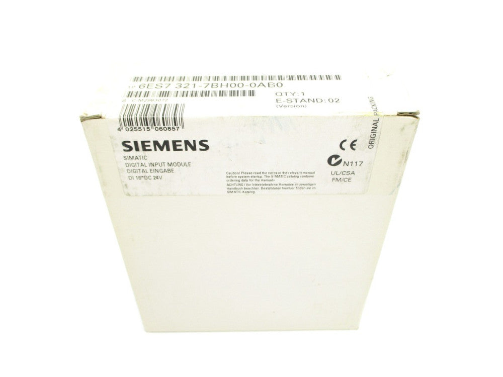 SIEMENS 6ES7321-7BH00-0AB0 NSFS
