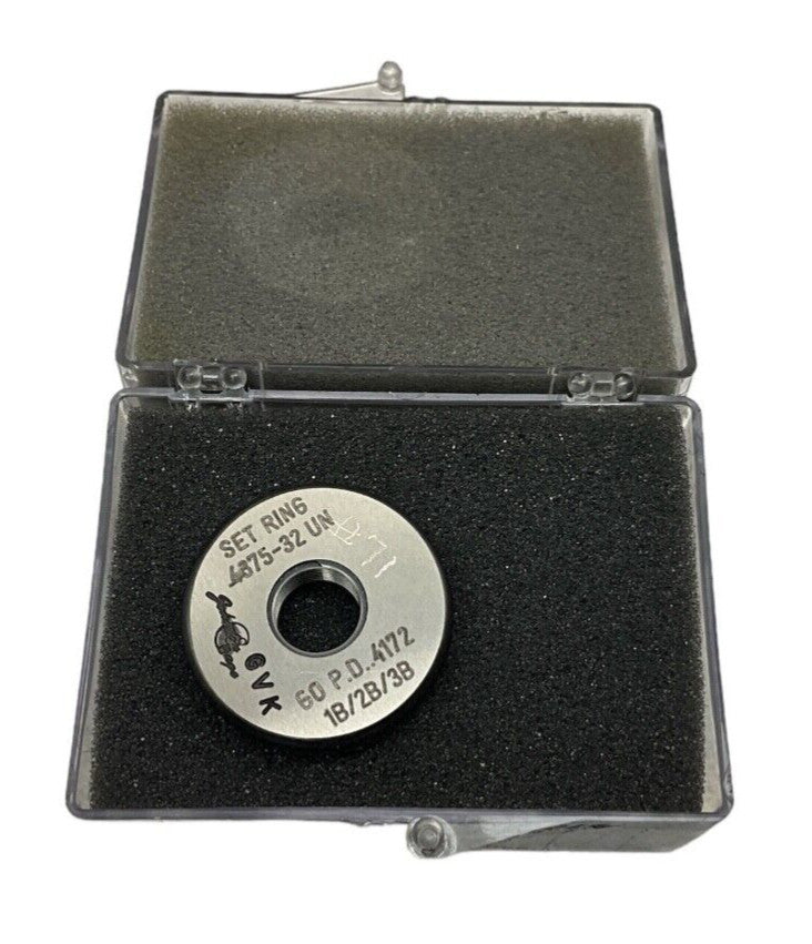 JOHNSON GAGE  .4375-32 UN  .4172  SET RING