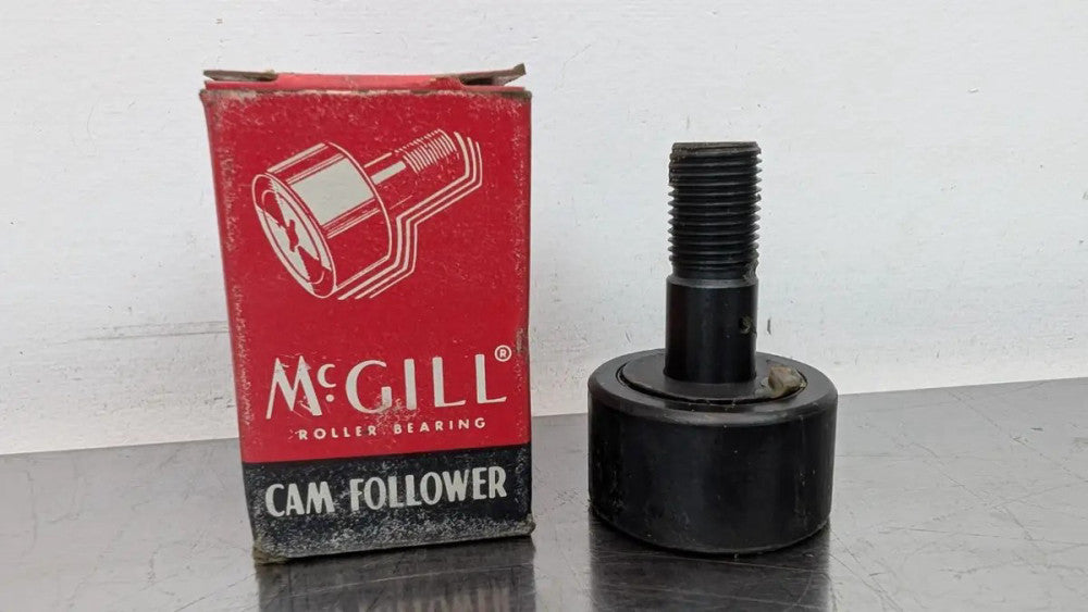 McGill CF-1 3/8-SB Cam Follower 1.375" Roller Dia .5" Stud Dia OD .75 Roller Wid