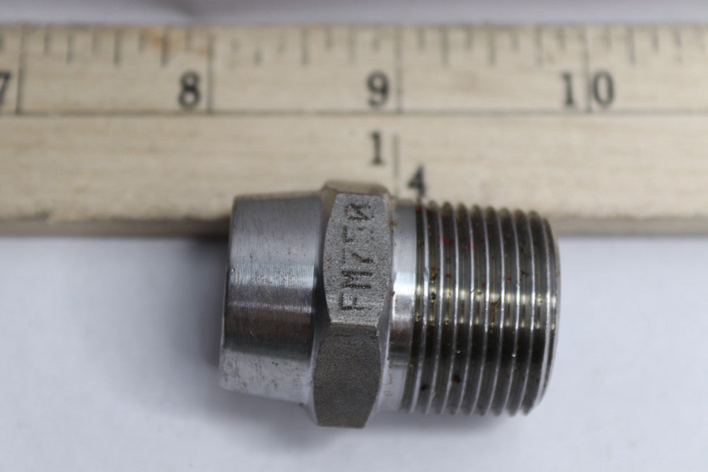 Dixon Hex Nipple 3/4" for Welding to Metal Hose FM750