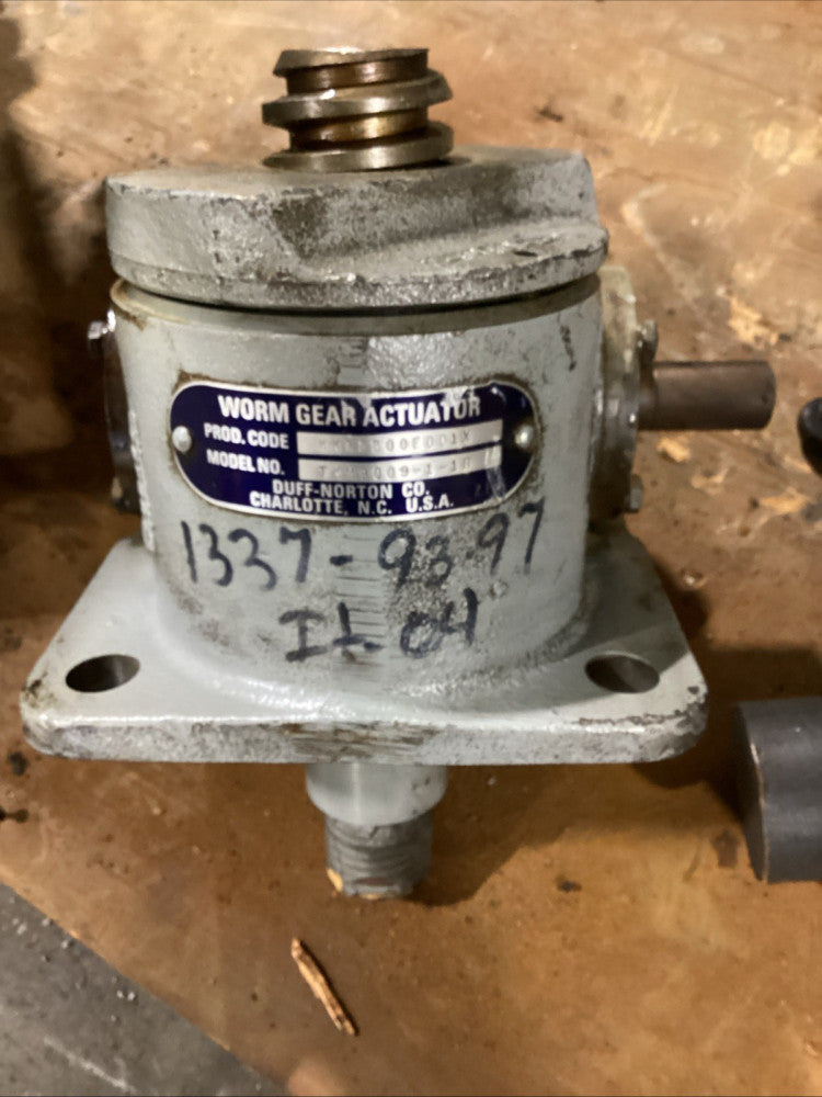 DUFF-NORTON, TKM9009-1-1R WORM GEAR ACTUATOR