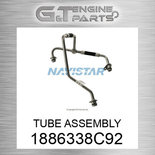 1886338C92 TUBE ASSEMBLY fits INTERNATIONAL TRUCK (New OEM Open Box)