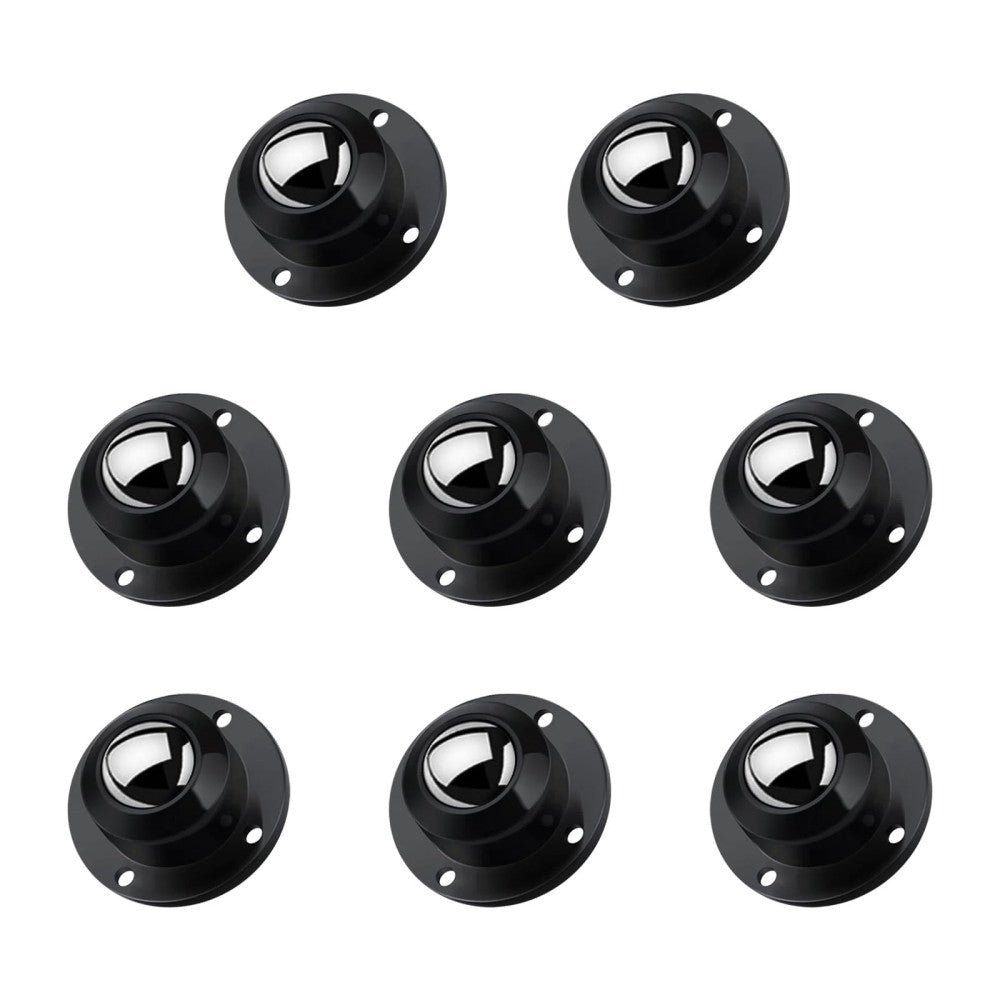 1 Inch Small Caster Wheels for Furniture Self Adhesive 360 Swivel 28 LBS Load...