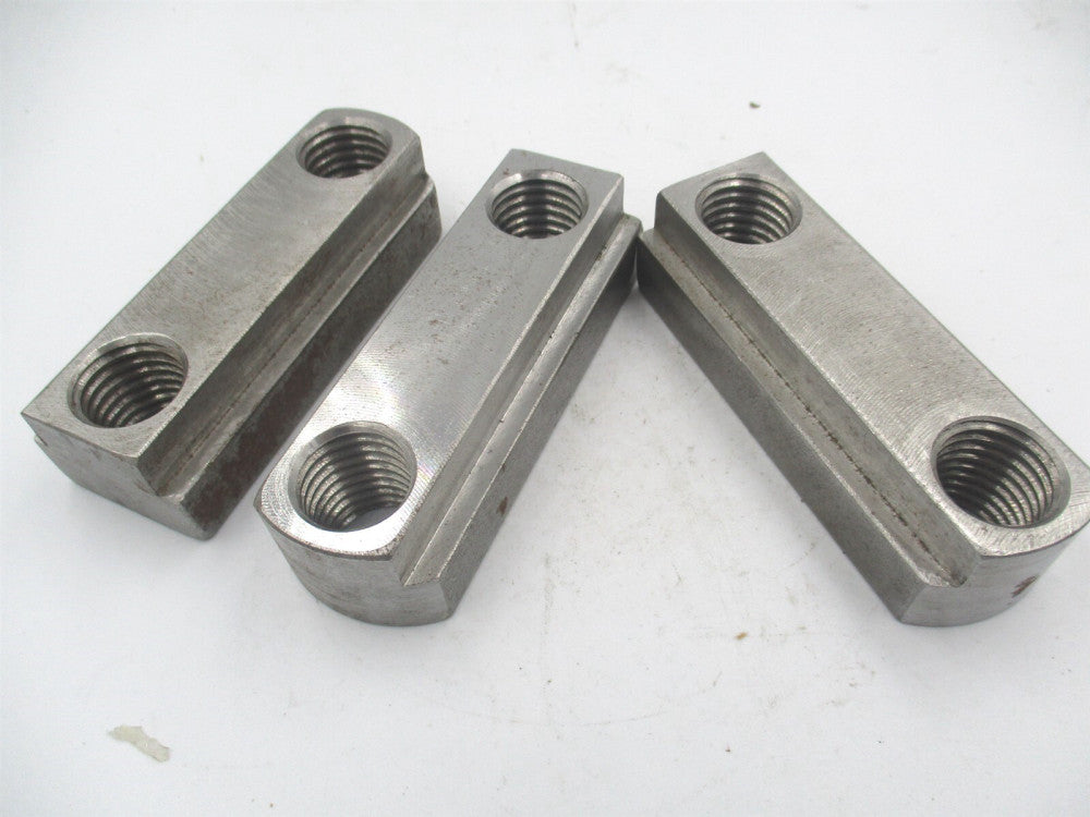 (JN-C15/18) 1-1/4" x 3-1/2" OAL Jaw Nut - Lot of 3