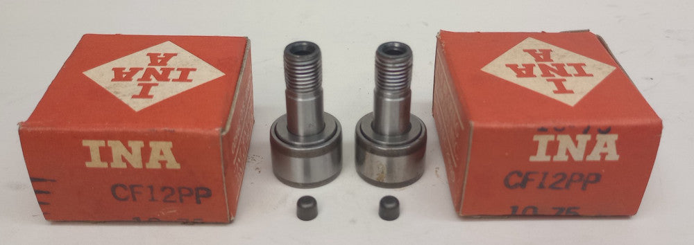 INA CF12PP Cam Follower 0.750in Roller Diameter 0.500in Roller Width (Pack of 2)