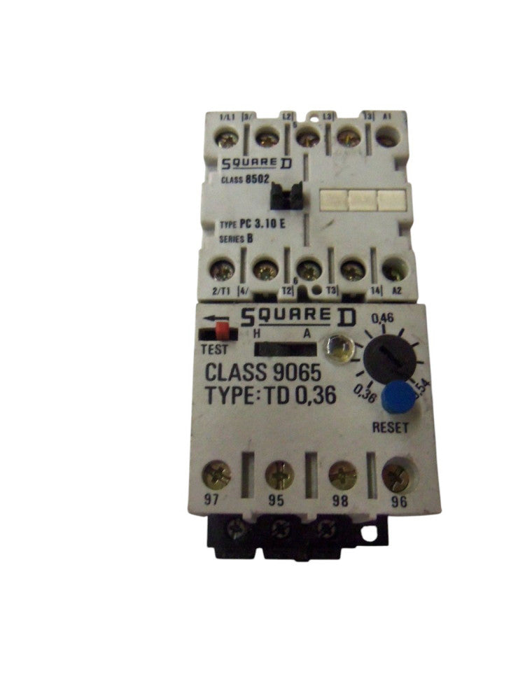 SQUARE D 8502-PC3.10E W/9065-TD0,3 6 SERIES B UNMP