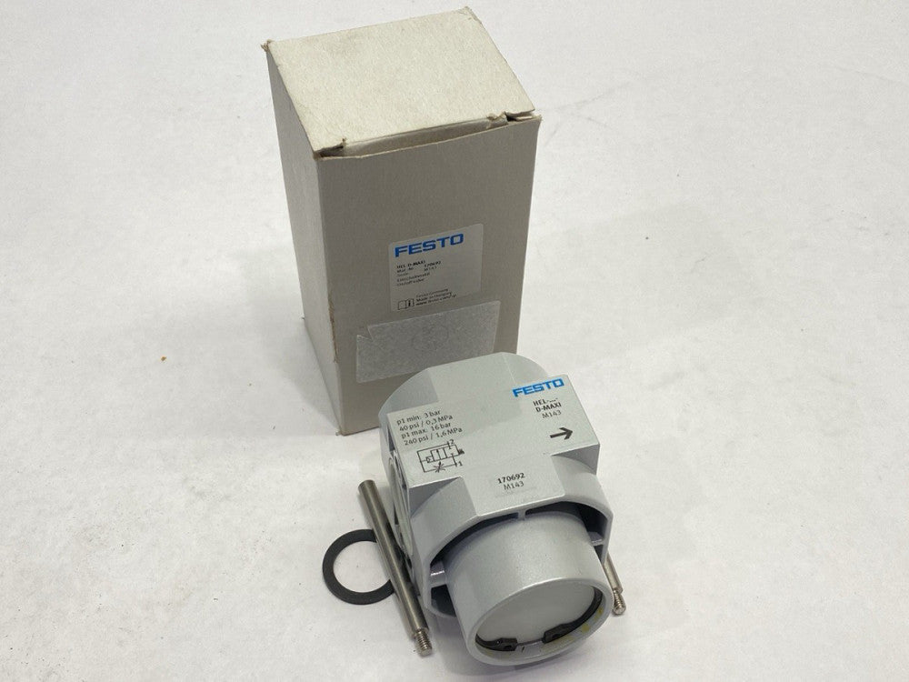 Festo HEL-D-MAXI Pneumatic On/Off Valve 170692