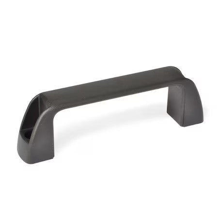 J.W. Winco 6333210 Pull Handle,Black,Nylon,4 1/4 In L