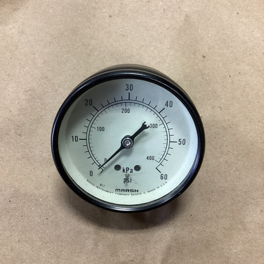 Marsh-Tuttnauer - 2 5/8 inch Pressure Gauge - 0-60 PSI Autoclave Sterilizer