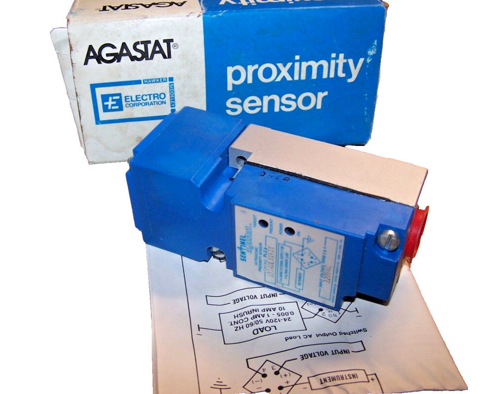 NEW AGASTAT PROXIMITY SENSOR SWITCH 120 VAC  S1SADLXX4TX