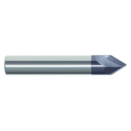 Zoro Select 209-062125B Chamfer End Mill,1/8 In. Dia,Carbide,209