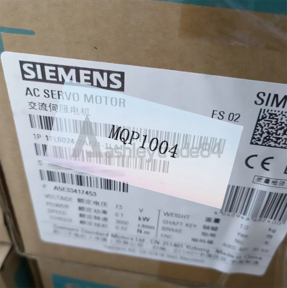 1PCS New Siemens Servo Motor 1FL6024-2AF21-1LA1