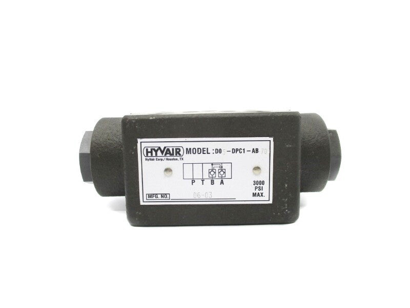 HYVAIR D05-DPC1-AB-70 3000PSI NSNP