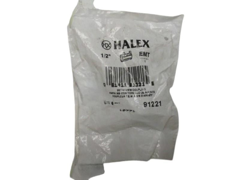 HALEX EMT 91221 SET SCREW COUPLING 1/2"  NSMP