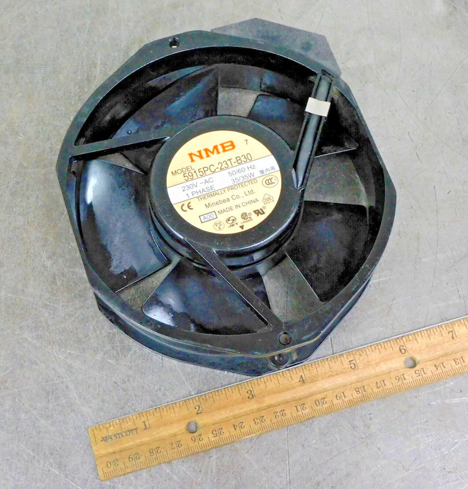NMB 5915PC-23T-B30 Axial Fan 230VAC 35W 56DBA 1-Phase 50/60Hz Fits Kobelco PC350