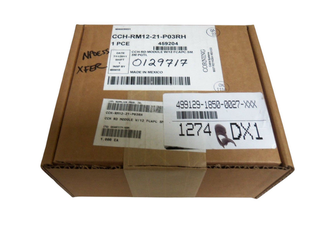 CORNING CCH-RM12-21-P03RH CONNECTOR HOUSING NSMP